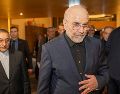 Mohammed Bagher Ghalibaf, presidente del Parlamento Islámico de Irán y jefe negociador iraní a su llegada al complejo de Bürgenstock, en Suiza. EFE/U. Flueeler