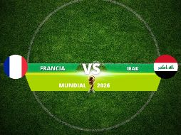 Francia e Irak se enfrentan en un duelo que puede comenzar a definir el panorama del Grupo I en la Copa del Mundo 2026. ESPECIAL / CANVA