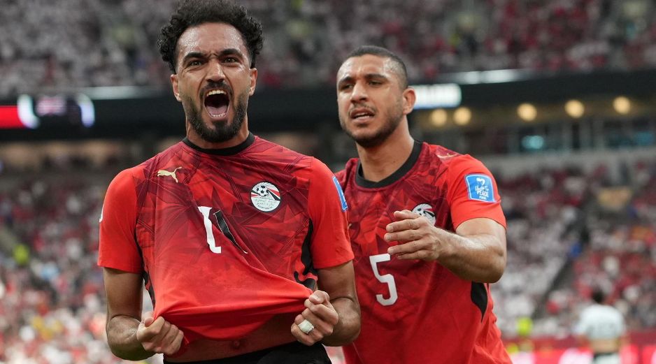 Los faraones remontaron en la segunda mitad y sumaron tres puntos fundamentales en el Grupo G del Mundial 2026. EFE.