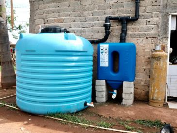 El mecanismo incluye canaletas, filtros y una cisterna con capacidad de almacenamiento de hasta 2 mil 500 litros. GOBIERNO DE JALISCO