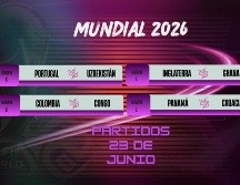 Uno de los encuentros con mayor expectativa será el duelo de Colombia ante República Democrática del Congo en el Estadio Guadalajara. En la misma jornada, Portugal pondrá a prueba a Uzbekistán. ESPECIAL / CANVA