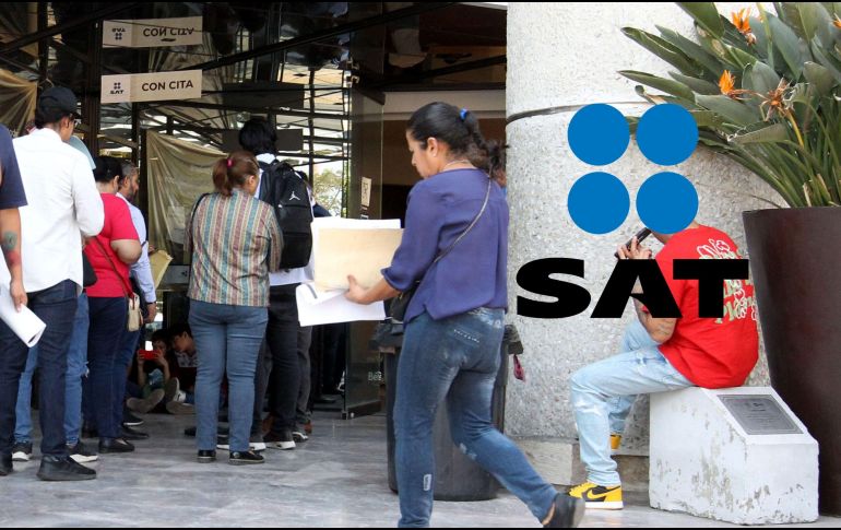 Algunas de las oficinas del SAT en Jalisco se encuentran desahogadas para agendar citas, pero la mayoría, por desgracia, cuentan con media disponibilidad. EL INFORMADOR / ARCHIVO