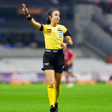 Katia Itzel se convertirá también en la tercera mujer en toda la historia de los Mundiales en arbitrar un encuentro. IMAGO 7