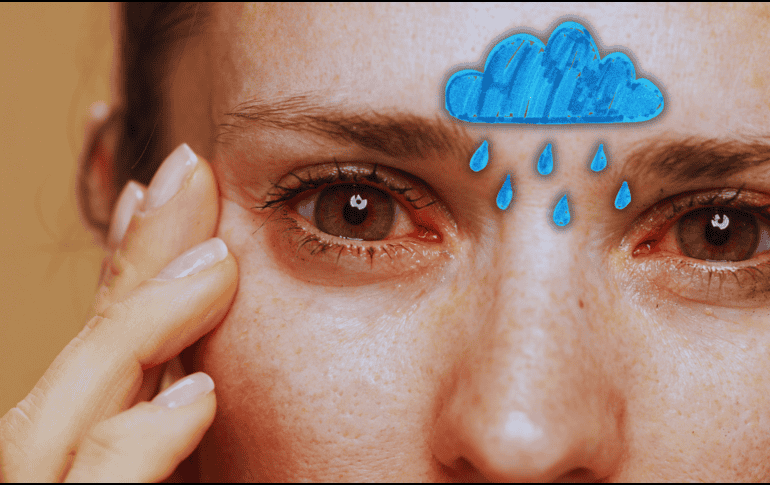 El principal responsable de esta irritación ocular no es el agua de lluvia en sí, sino la proliferación masiva de esporas de moho. ESPECIAL / CANVA