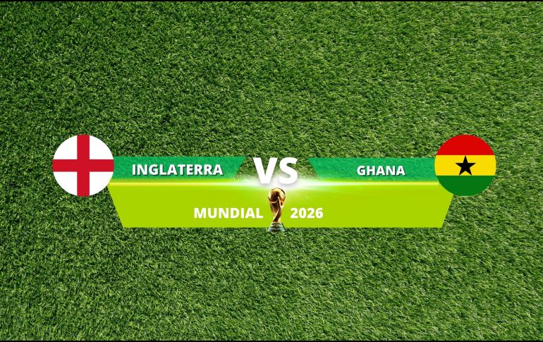 Inglaterra y Ghana pondrán en juego el liderato del Grupo L en uno de los partidos más atractivos de la jornada. ESPECIAL / CANVA