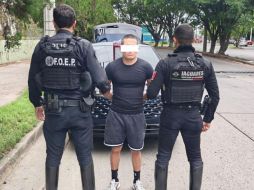 Autoridades confirmaron que el sujeto no contaba con permisos para la posesión ni traslado del ejemplar. CORTESÍA/SECRETARÍA DE SEGURIDAD JALISCO