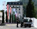 Irán, Estados Unidos y los mediadores estuvieron toda la noche del domingo en el complejo turístico de Bürgenstock, Suiza intentando llegar a un acuerdo de paz. XINHUA/L. YI