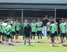 La Selección Mexicana se prepara para su juego contra Chequia en el Centro de Alto Rendimiento de la Federación Mexicana de Fútbol, en la Ciudad de Mexico. XINHUA/F.CANEDO