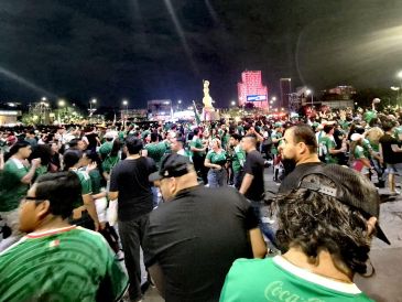 Gobierno de Jalisco pondrá pantallas en La Minerva para que los aficionados tapatíos puedan disfrutar los encuentros mundialistas. EL INFORMADOR / O. GONZÁLEZ