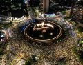 La Minerva se vistió de amarillo con los aficionados de Colombia. EL INFORMADOR / A.NAVARRO