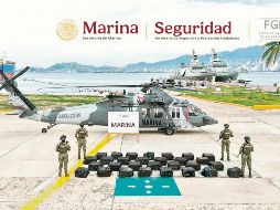 Con lo incautado se evitó que más de seis millones de dosis de droga salieran a las calles. ESPECIAL