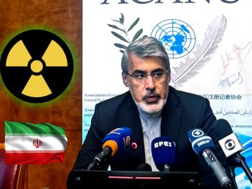 El embajador de Irán ante la ONU en Ginebra, Ali Bahreini, quien negó la posibilidad de inspección nuclear pese a confirmación de Trump. EFE / ARCHIVO