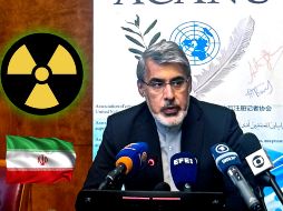 El embajador de Irán ante la ONU en Ginebra, Ali Bahreini, quien negó la posibilidad de inspección nuclear pese a confirmación de Trump. EFE / ARCHIVO