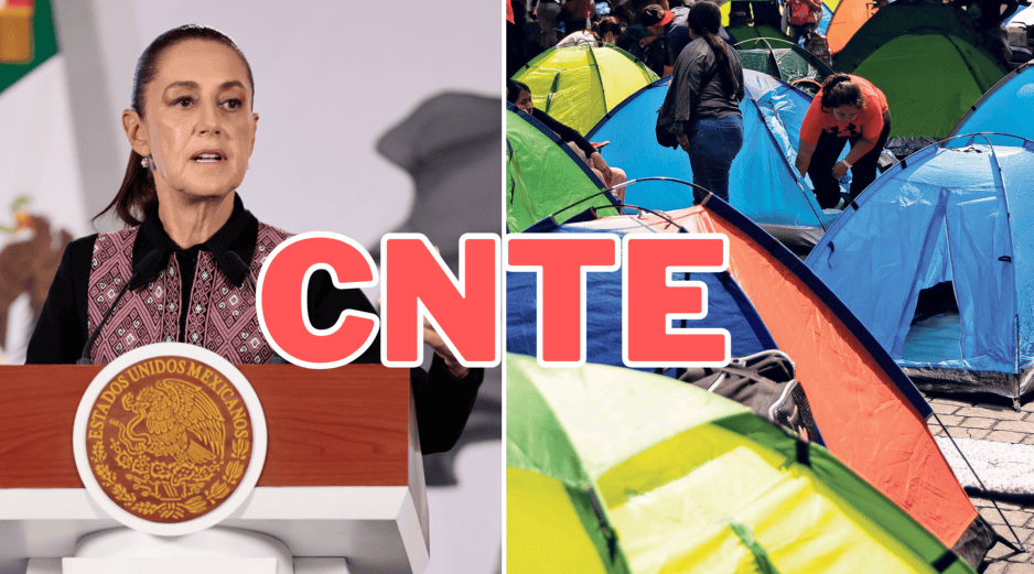 Sheinbaum comparó la situación de la CNTE con otros movimientos sociales y estudiantiles. SUN / ARCHIVO / EFE / J. MÉNDEZ