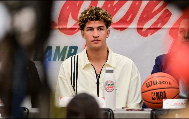 KARIM LÓPEZ. El alero nacido en Hermosillo, Sonora, sería el primer mexicano en llegar a la NBA como seleccionado de primera ronda. IMAGO7