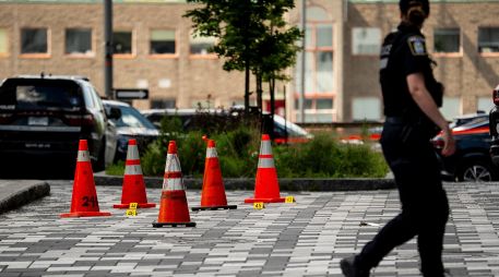 El ataque en Montreal, Canadá, se produjo este pasado lunes por la mañana en las inmediaciones del hotel Hilton Garden Inn, en el oeste de Montreal. Christopher Katsarov/The Canadian Press/AP