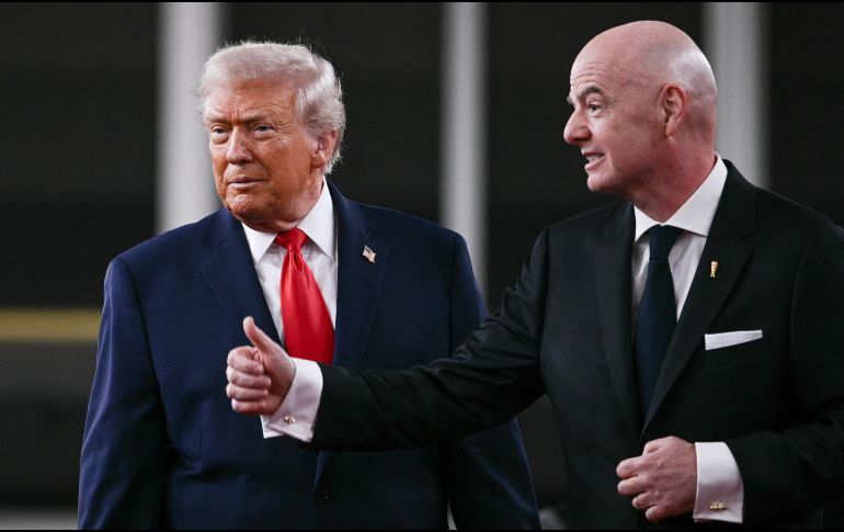 Gianni Infantino ha visitado en varias ocasiones la Casa Blanca y ha definido a Donald Trump como un 