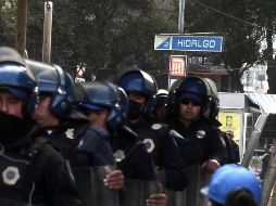 Un blindaje policial sin precedentes vigilará que se cumplan las restricciones de consumo en el corazón de la capital del país. SUN/ARCHIVO
