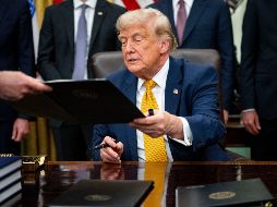 La salud de Donald Trump ha sido objeto de atención pública en los últimos meses. EFE/B. Cash