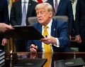 La salud de Donald Trump ha sido objeto de atención pública en los últimos meses. EFE/B. Cash