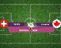 Suiza y Canadá disputarán un encuentro clave para definir el primer lugar del Grupo B en la Copa del Mundo 2026. ESPECIAL / CANVA