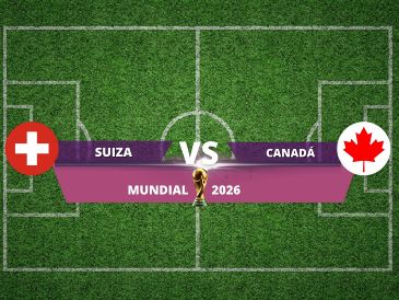 Suiza y Canadá disputarán un encuentro clave para definir el primer lugar del Grupo B en la Copa del Mundo 2026. ESPECIAL / CANVA