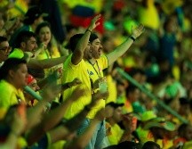 El Estadio Guadalajara se viste de amarillo este martes. EL INFORMADOR / J. ACOSTA