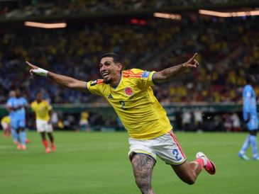 Colombia dominó gran parte del encuentro y encontró el gol tras insistir durante 76 minutos. EL INFORMADOR/ A. NAVARRO.
