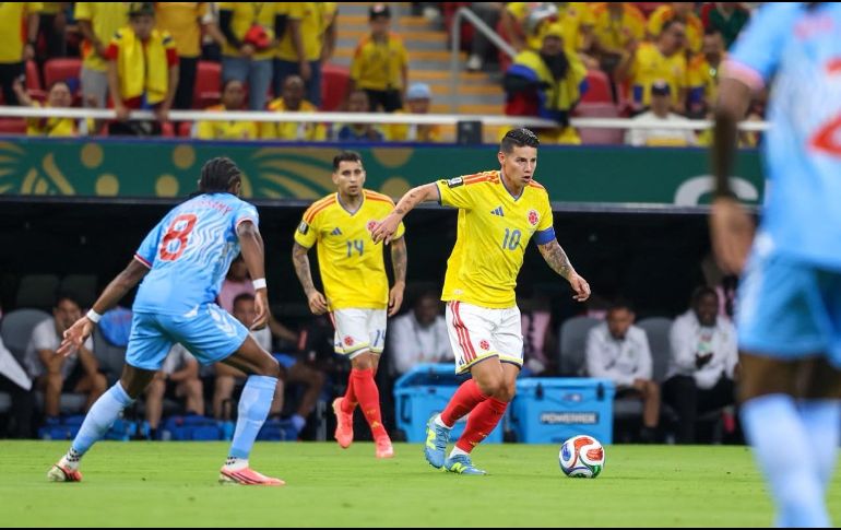 Colombia dominó gran parte del encuentro y encontró el gol tras insistir durante 76 minutos. EL INFORMADOR/ A. NAVARRO.