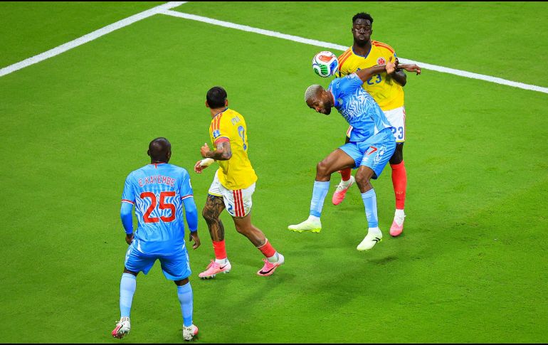 Colombia dominó gran parte del encuentro y encontró el gol tras insistir durante 76 minutos. EL INFORMADOR/ J. ACOSTA.