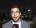 Edgar Rosado intentó cuestionar al goleador sobre su rendimiento en comparación con Kylian Mbappé, Erling Haaland y Lionel Messi, sin embargo, este decidió ignorarlo. INSTAGRAM/ @edgarr_rv