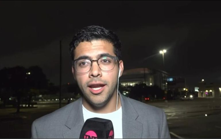 Edgar Rosado intentó cuestionar al goleador sobre su rendimiento en comparación con Kylian Mbappé, Erling Haaland y Lionel Messi, sin embargo, este decidió ignorarlo. INSTAGRAM/ @edgarr_rv