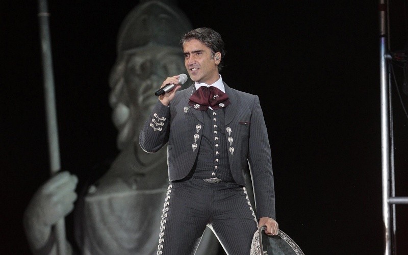 Foto tomada en 2009 durante el concierto que ofreció Alejandro Fernández en la Glorieta de La Minerva, a donde regresará este 25 de junio. EL INFORMADOR&nbsp;