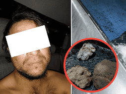 El ahora detenido, quien dijo llamarse Mario Alberto “N”, de 32 años, fue puesto a disposición del Ministerio Público. ESPECIAL