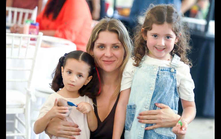 Carlota Mateos, Karla Rauch y Romina Sedano.  GENTE BIEN JALISCO / C. Jimeno
