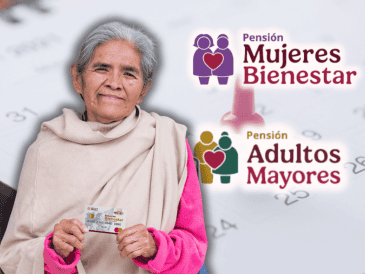 Se prevé que las autoridades publiquen las fechas definitivas del pago de julio de la Pensión Bienestar en sus canales institucionales en los próximos días. ESPECIAL/Banco del Bienestar/Canva