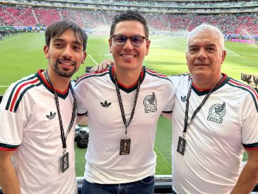 Emilio Aceves, Brando Angulo y Miguel Aceves. GENTE BIEN JALISCO / Revista del 26 de junio 2026