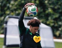 El portero mexicano Guillermo Ochoa durante un entrenamiento de la selección nacional de México en el marco del Mundial 2026. EFE / ARCHIVO