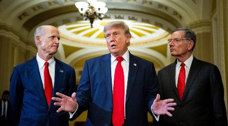 Trump advirtió que Estados Unidos podría retomar acciones militares si Irán no acepta su propuesta. EFE/G. Sloan