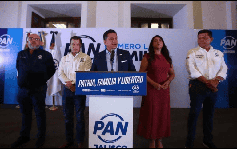 El PAN Jalisco reiteró que acata la resolución de la Sala Superior. ESPECIAL / PAN JALISCO