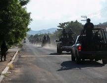 Los pistoleros formaban parte de un grupo de al menos 12 sicarios que fue descubierto por los guardias nacionales en Jujutacato. EFE/ARCHIVO