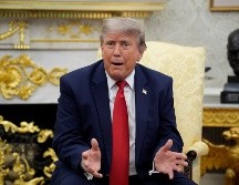 Los halagos de Trump hacia Turquía llegaron en medio de críticas contra otros miembros de la OTAN. EFE/Y. Gripas