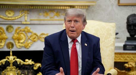 Los halagos de Trump hacia Turquía llegaron en medio de críticas contra otros miembros de la OTAN. EFE/Y. Gripas