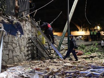 Los terremotos en Venezuela causaron daños materiales aún sin cuantificar, aunque todavía no se confirma una cifra de muertos o heridos. EFE/R. Peña