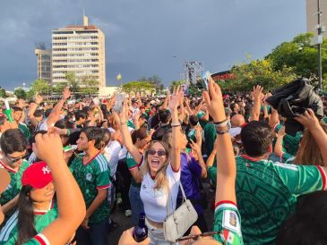 35 mil aficionados se reunieron en la Minerva con la ilusión de ver a la Selección Mexicana ganar en su tercer y último partido de la Fase de Grupos. EL INFORMADOR / O. GONZÁLEZ