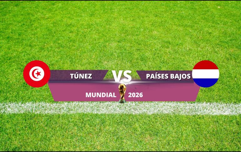 Países Bajos y Túnez disputan la tercera jornada del Grupo F del Mundial 2026 en el Estadio Kansas City. ESPECIAL / CANVA