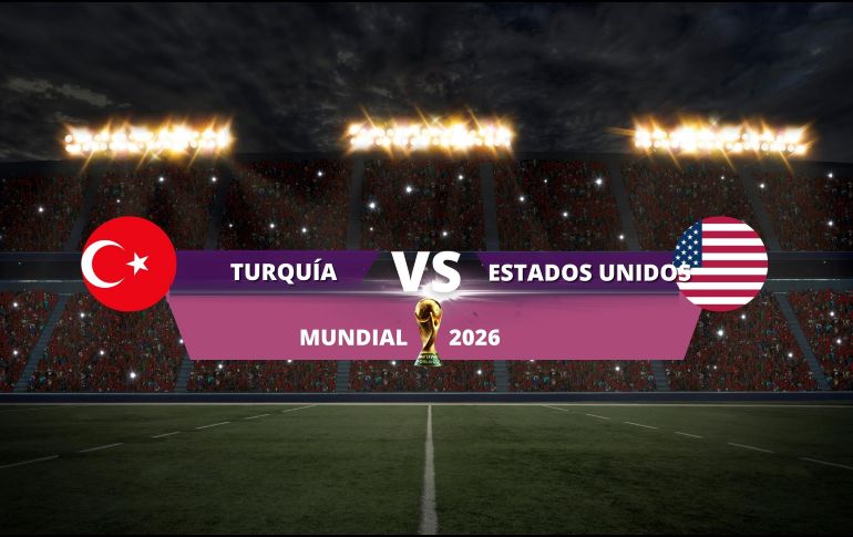 Estados Unidos enfrenta a Turquía en la última jornada del Grupo D del Mundial 2026. ESPECIAL / CANVA