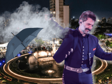 el ánimo de los tapatíos permanece intacto y listo para corear los grandes éxitos de Alejandro Fernández en La Minerva. EL INFORMADOR / ARCHIVO
