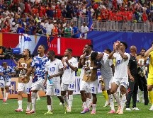 Jugadores de Cabo Verde (foto) y Arabia Saudita disputando el balón durante el partido del Grupo H del Mundial 2026 en Houston. IMAGO7