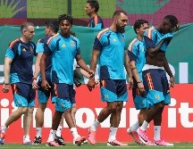 Si España logra evitar recibir goles ante Uruguay, completarían por primera vez en su historia una fase de grupos mundialista sin permitir anotaciones. EFE/A. Cruz